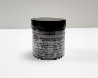 Schwarzes Agar, Aktivkohle-Nähragarpulver mit Malzextrakt. & Peptone