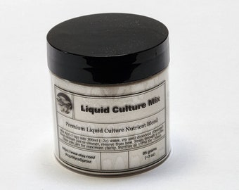 Liquid Culture Mix, 3oz Premium Blend of Essential Nutrients for Optimal Mycelium Growth