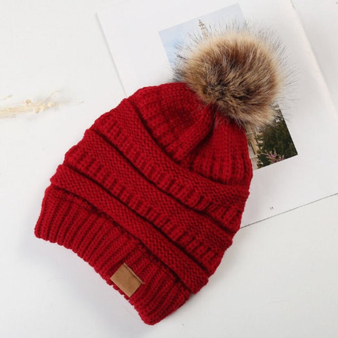 Berretto Invernale In Cotone E Acrilico Con Fodera In Raso – Donna E Uomo – Unisex, Taglia Unica, Elasticizzato – Nero/colori