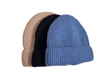 Satin lined Fisherman Winter Beanie Hat, Docker Men hat | protect your hair from frizz and breakage