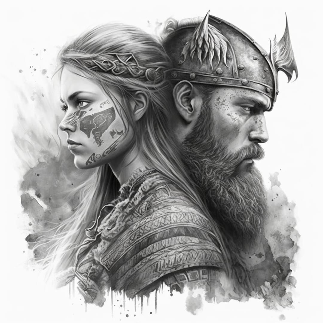 Viking Tattoo Design, Printable - Etsy
