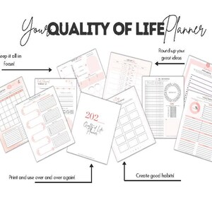 Quality of Life Planner