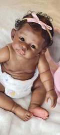 AA and ethnic baby painting tutorial