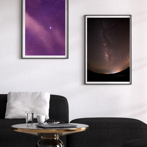 Galaxy Wall Art Etsy