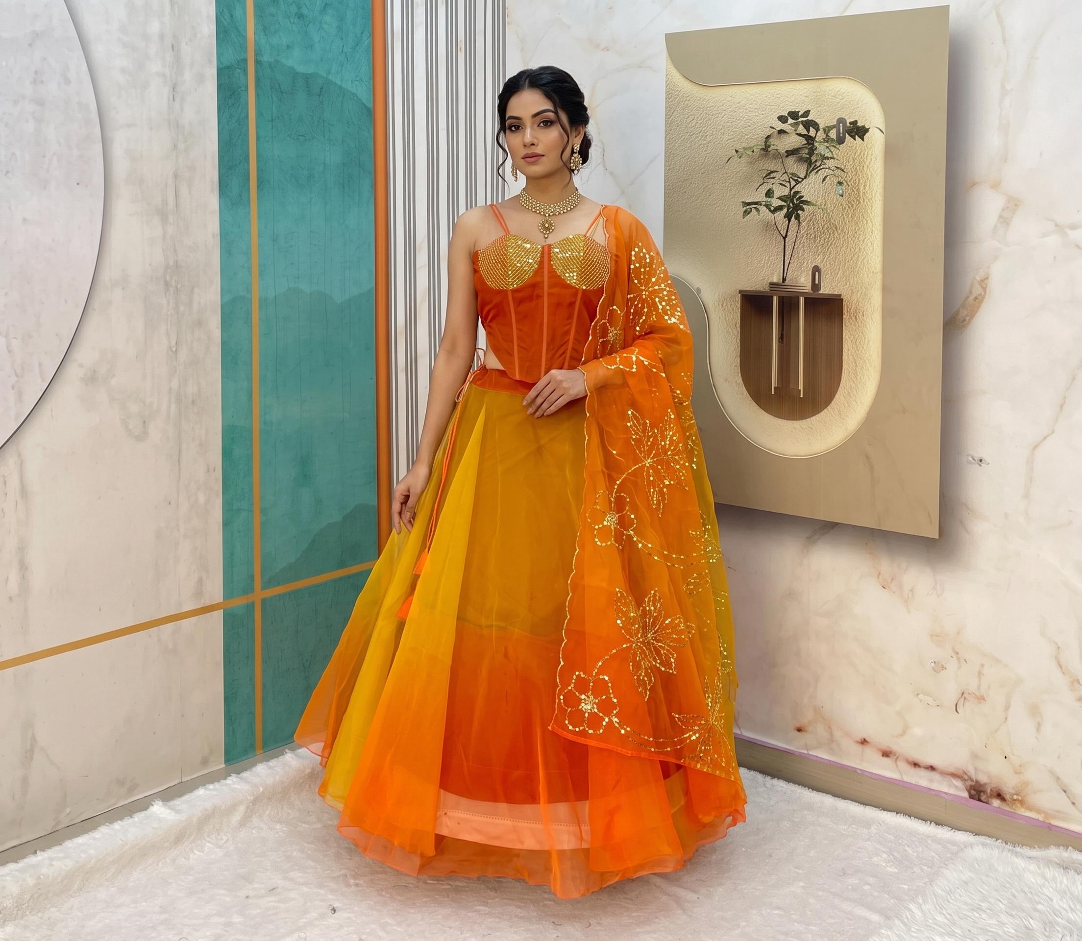 yellow ombre bridesmaid dresses And Red Yellow Ombre Bridesmaid Dress yellow bridesmaid dresses