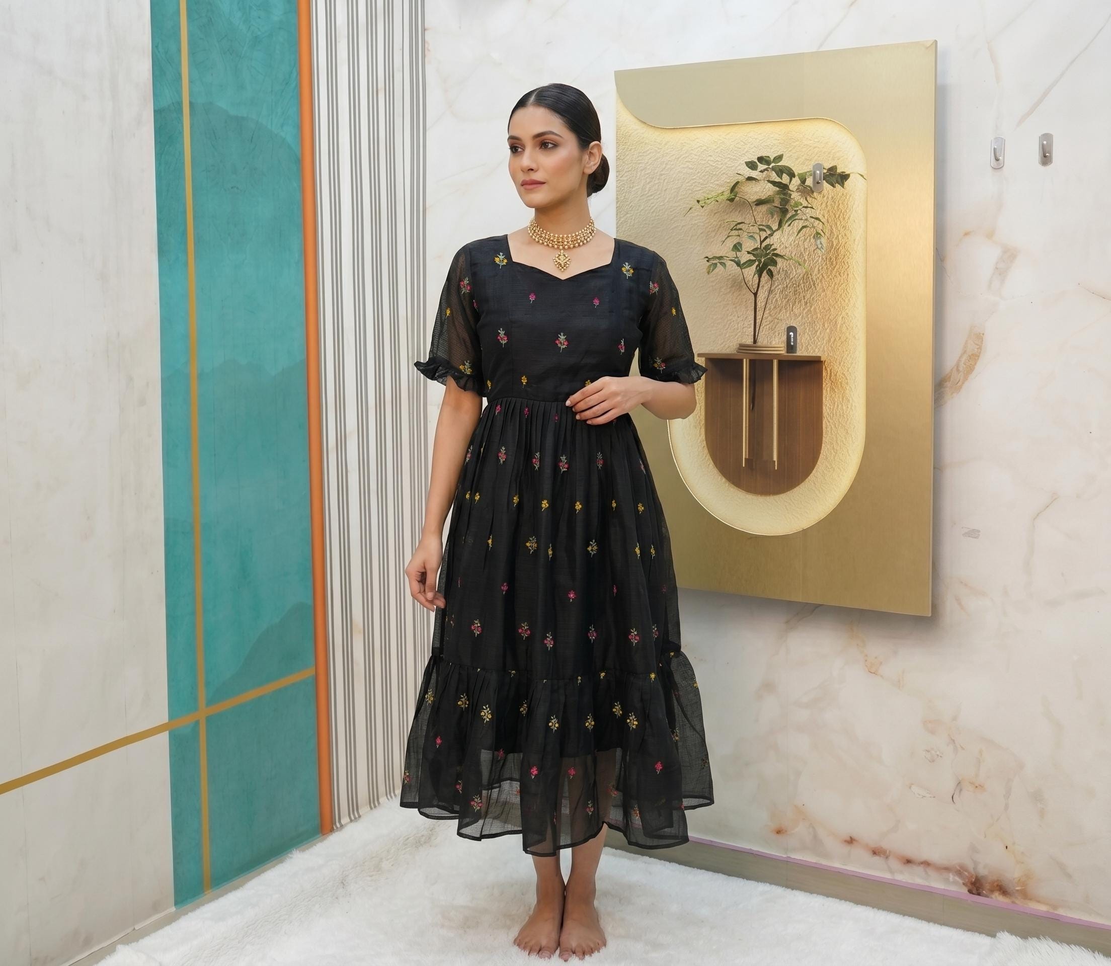 Indian Outfit for Wedding in Black - Etsy Indian Outfit for Wedding in Black - Etsy