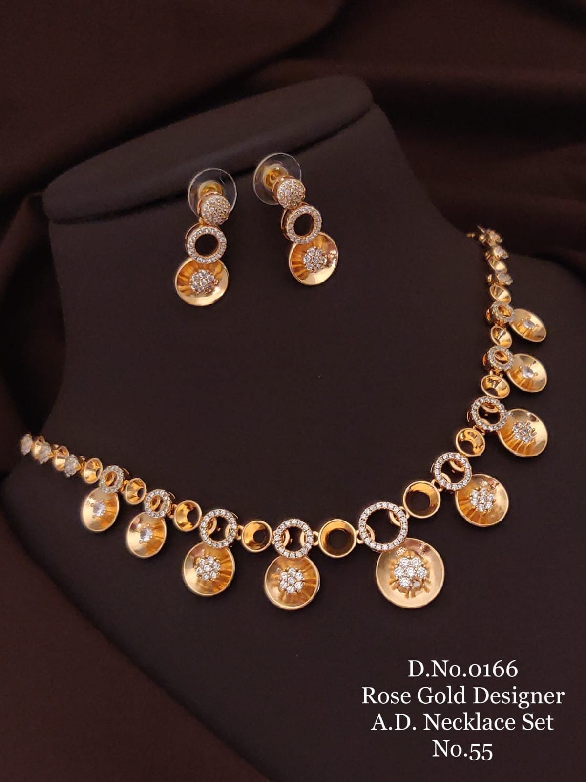 Diamond necklace set designs with price deals