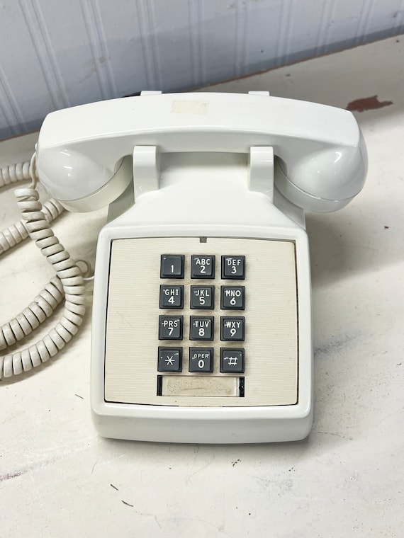 Vintage 1980's Touch Tone Phone - Etsy