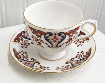 Vintage 1970's Colclough Royale Bone China Tea Cup and Saucer