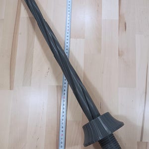 Drill sword - 3D printing from PLA | Ideal for gift, cosplay or to play.
