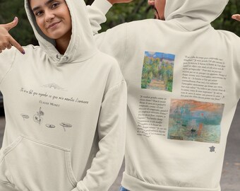 Monet Hoodie- | Artist Inspired | Fine Art | Unisex |