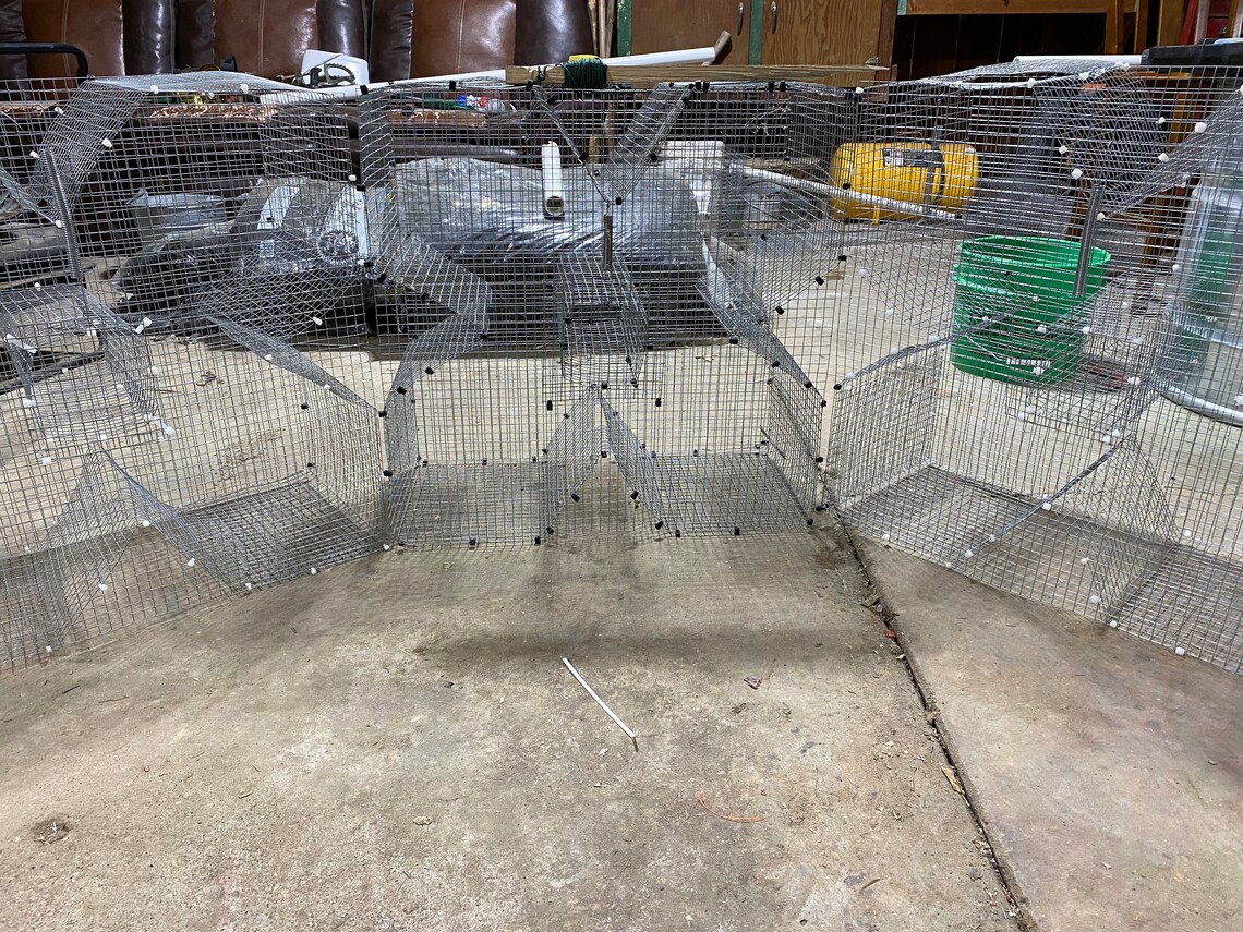 Four Leaf Clover Fish Trap Etsy