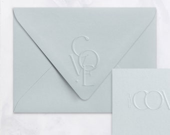 Realistic Embossed text mockup | Printing Effects | Embossed logo | Cove Creative