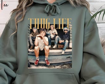 The Golden Girls Thug Life-sweater, geïnspireerde Golden Girls-fanhoodie, Golden Girls-geïnspireerd sweatshirt, The Golden Girls Lover-cadeau