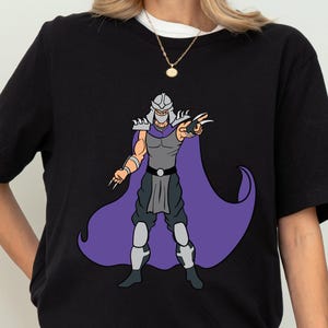 Shredder Shirt, Shredder cartoon Character Shirt, Ninja Turtles Shirt, Vintage Ninja Turtles 90s Tee, Ninja Turtles Kids and Adult T-Shirts
