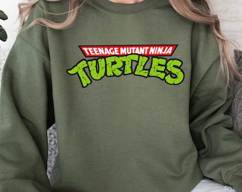 Teenage Mutant Ninja Turtles Sweater, Vintage Ninja Turtles 90s Sweat, Ninja Turtles Lover Gift Hoodie, Ninja Turtles Kids and Adult Sweat