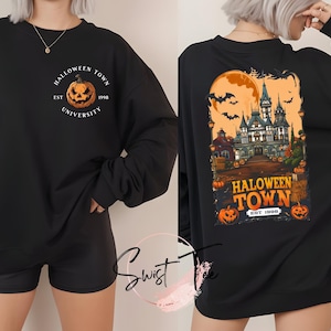 Halloweentown Est 1998 Sweatshirt, Halloweentown University, Retro Halloweentown Sweatshirt, Fall Sweatshirt, Halloween Sweatshirt