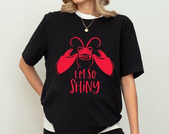 Camiseta Tamatoa de Moana de Disney, Camiseta Tamatoa "Soy tan brillante", Camiseta de Moana de Disney, Camiseta Tamatoa, Regalo de Moana, Camiseta de Moana, Camisetas de Disney Pixar