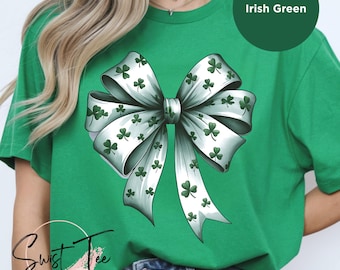 Damen St Pattys Shirt, Kleeblatt T-Shirt, St Patricks Day Shirt, Damen St Paddys, süßes St Pattys Shirt, St Pattys Frauen