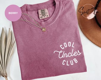 Comfort Colors® Cool Aunts Club Shirt, Auntie Shirt, Mothers Day Shirt, New Aunt Gift, Pregnancy Announcement, Gift for Aunt, Aunt to be Tee