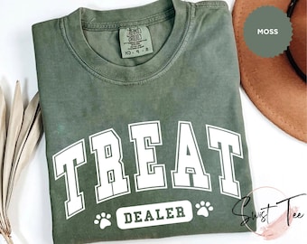 Lustiges Hundeliebhaber Shirt - Hundemama Geschenk - Leckerli Händler TShirt - Hundemama T-Shirt - Hundeshirt - Geschenk für Hundeliebhaber - Hundeliebhaber - Lustiges Hundeshirt