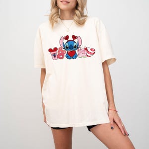 Stitch Shirt, Stitch Snacks T-Shirt, Disney Valentines Day Snacks , Disney Stitch Tee, Disney Stitch T-Shirt, Ohana Shirt, Cute Stitch Shirt