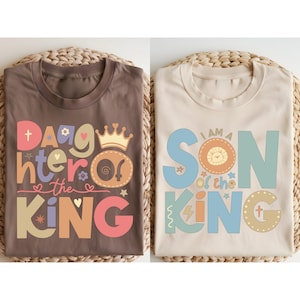 Comfort Colors® Religious Shirt, Child of God Shirt, Daughter of the King Shirt, Son of the King Shirt, christian merch, Bible Verse Shirt