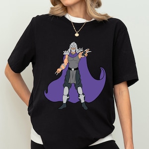 Shredder Shirt, Shredder cartoon Character Shirt, Ninja Turtles Shirt, Vintage Ninja Turtles 90s Tee, Ninja Turtles Kids and Adult T-Shirts
