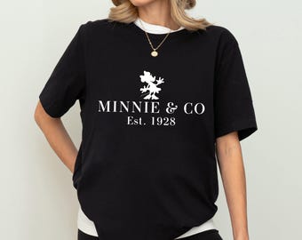 Maglietta Minnie & Co 1928, Maglietta Disney, Retro Minnie And Co, Magliette Disneyworld, Maglietta Disney Vacation, Maglietta Disneyland