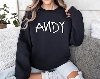 Bluza z Andym, bluza z Toy Story, sweter Disney Family Trip, pasująca bluza z kapturem Disney Family, sweter Disney Toy Story, bluza z kapturem Andy