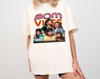 90’S Mom Vibes Comfort Colors Shirt, Funny Mom Shirts, Cool Moms Club T Shirt, Funny Mom Life Tee, Mother's Day Gift, Cool Mom Gifts