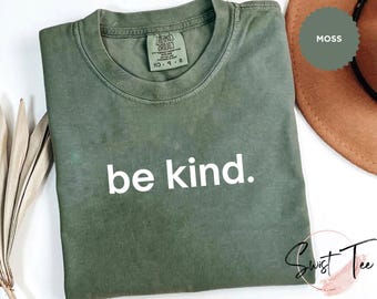Shirt Comfort Colors® Cute Be Kind, shirt Teacher Kindness, shirt Choose Kindness, shirt Back to School, shirt voor leraar basisschool, shirt voor leraar basisschool