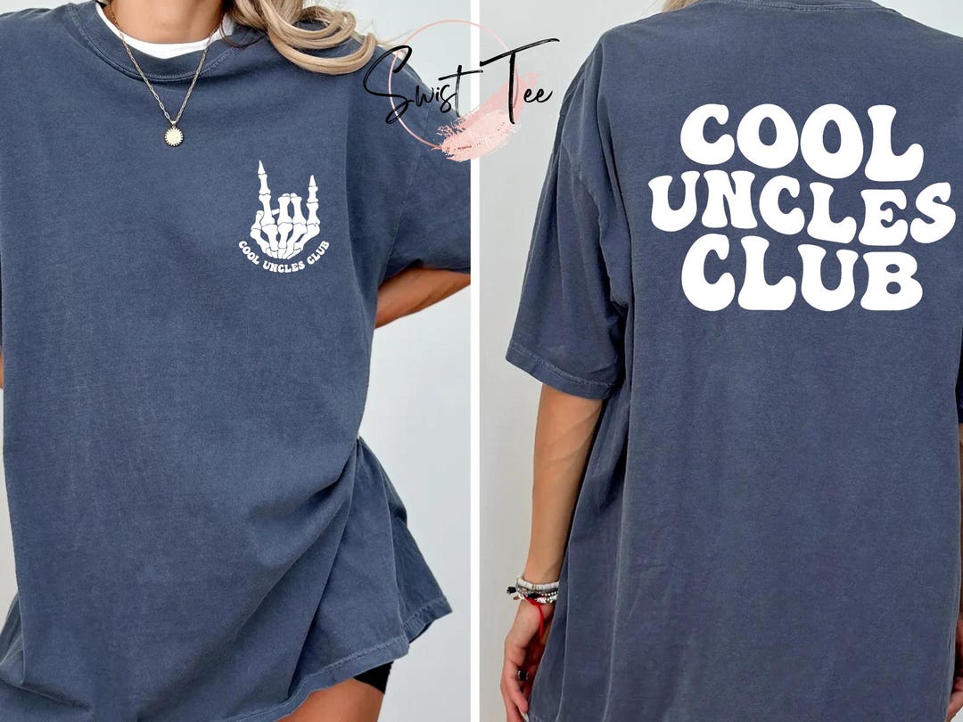 Uncle Shirt, Cool Uncle Shirt, Cool Uncle Club T-shirt, Uncle Gift ...