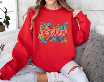 Disneyland Resort Sweatshirt, Magical Land Sweatshirt, Disneyland Sweats, Disney Sweatshirt, Family Disneyland Vacation Hoodie