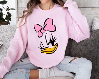 Daisy Duck-shirt, Disney Besties-sweater, Minnie Daisy-sweater, Disney Trip-sweater, Disney-zomertrui, Disney Friends-hoodie