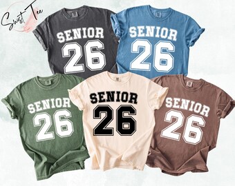 Seniors Shirt 2026,Our Final Chapter, Graduation Shirt,Class Of 2026,Funny Senior Shirt,School Life Shirt, Back to School,Jersey Number