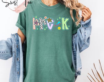 Comfort Colors® Pre-K Lehrer-Shirt, Pre-K Squad, Vorschul-Crew, PreK Lehrer-Shirt, Pre-K Lehrer-Team-T-Shirt
