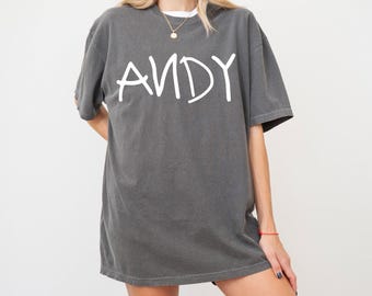 Chemise Andy Comfort Colors®, chemise Toy Story Andy, chemise Toy Story World, Andy Toy Story, chemise familiale Disneyworld, t-shirts assortis voyage Disney