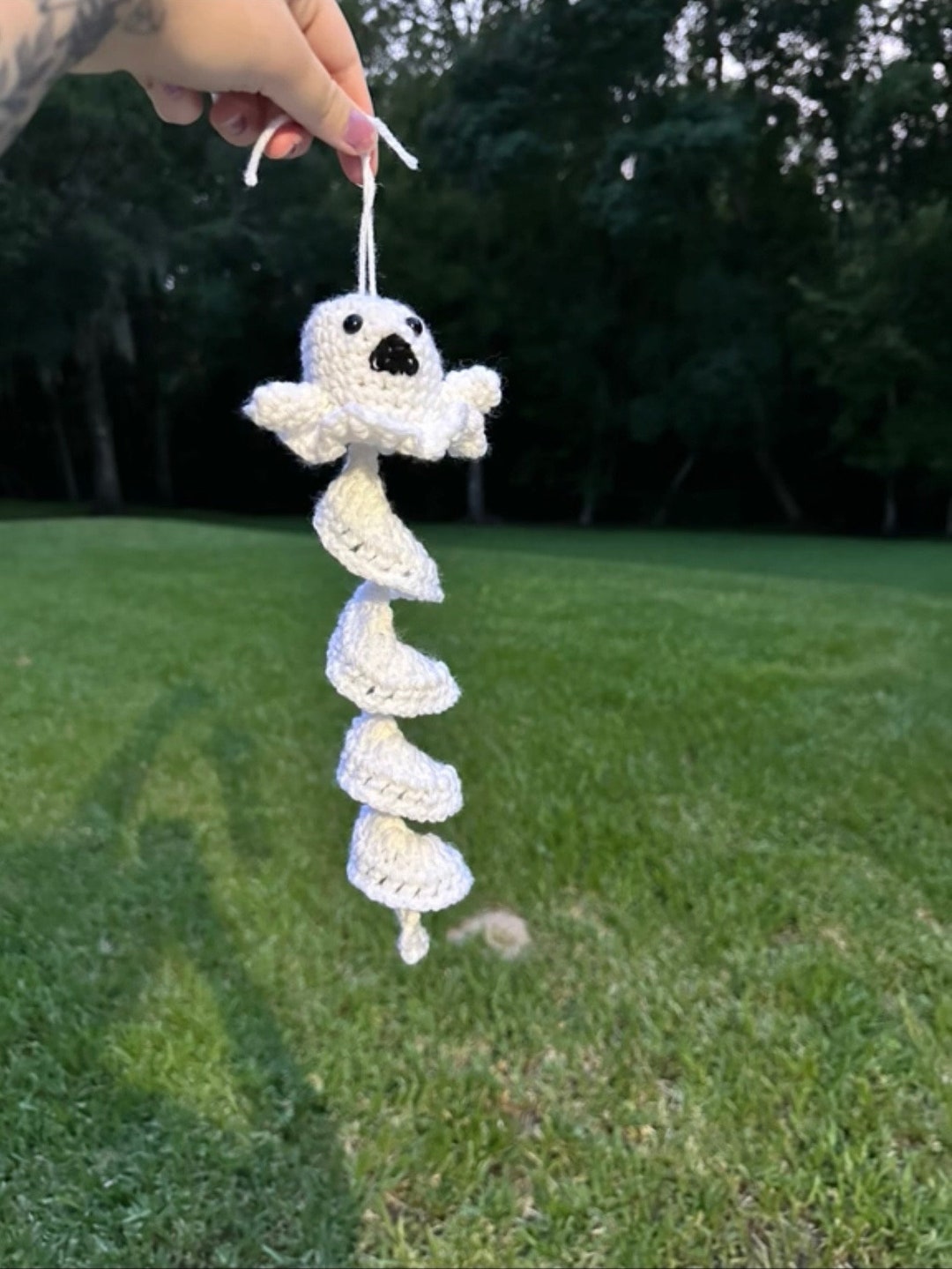 PDF Pattern Crochet Wind Spinner With Alternative Wavy Edge Etsy