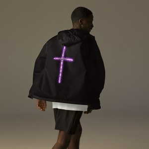 Jehovah zip up windbreaker