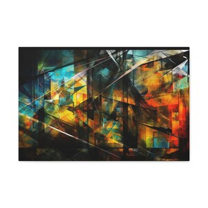 Paradox, Abstract Painting, Unique Décor, Geometric Design