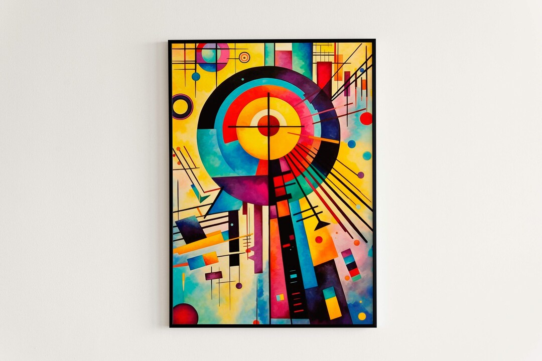 Digital Download of Abstract Art for Home Decor Modern Etsy