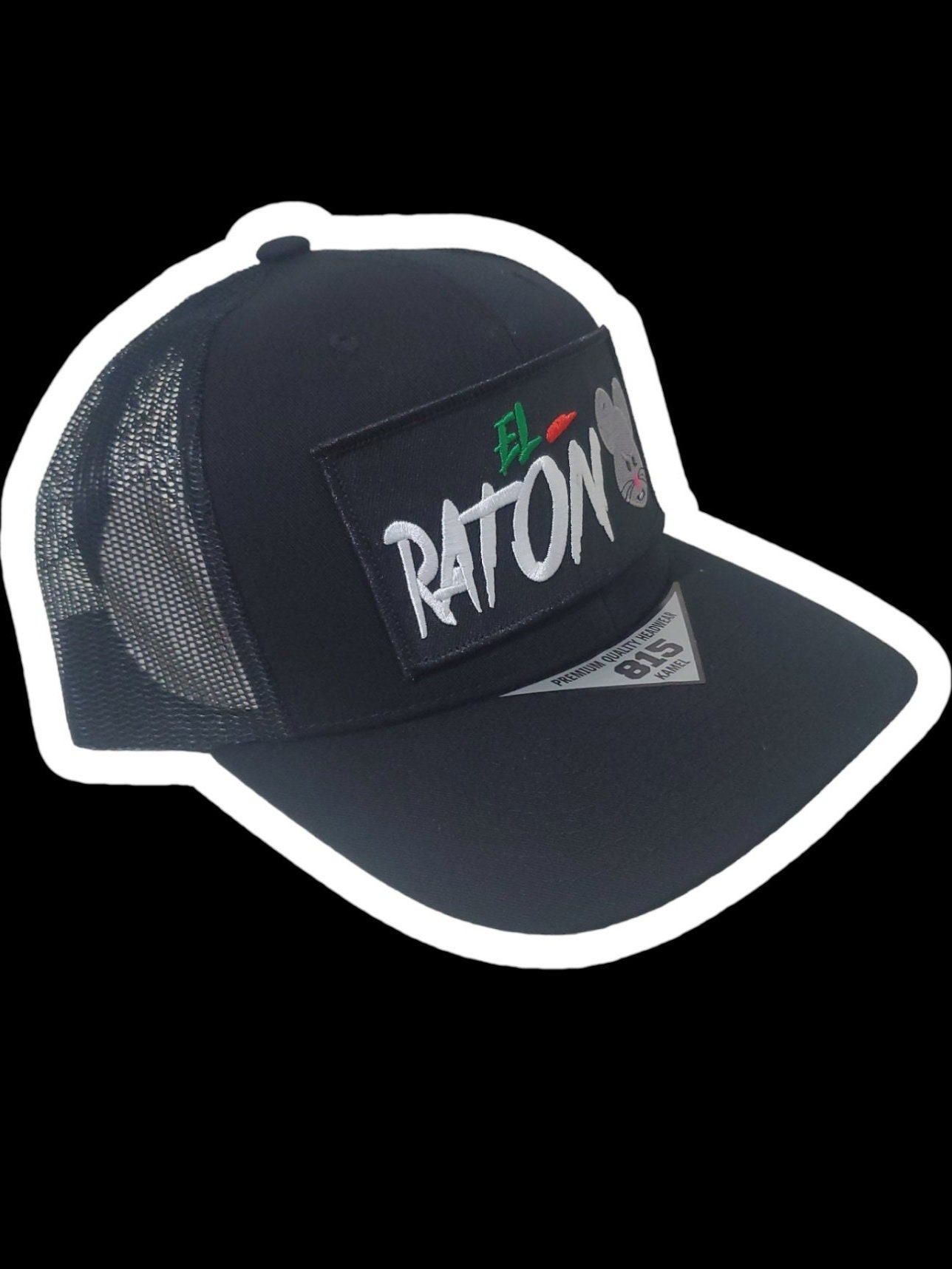 Ovidio Guzman El Raton Chapo Black Mexico Cap Black SNAPBACK Etsy