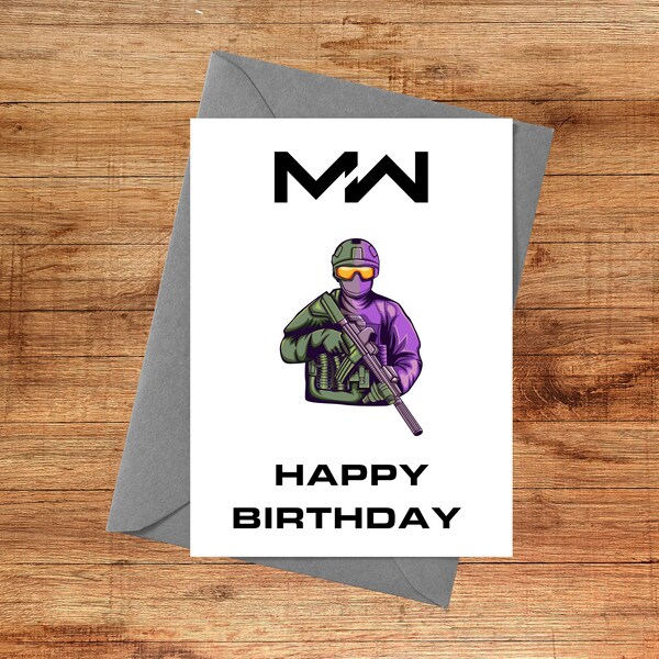 Call of duty birthday party supplies Etsy Nederland