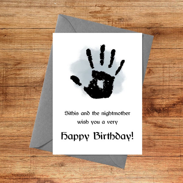 Skyrim Birthday Card - Elder Scrolls Birthday Card - Gamer Birthday Card - Printable Birthday Card - Happy Birthday Card - Sega - Digital
