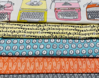 OOP Julia Rothman for Windham Fabrics "Type" Fabric Collection