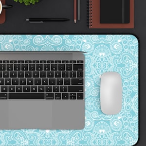 Octopus mouse pad teen sea life desk mat office decor tentacle octopus lover supplies kids computer gift for teacher mom mandela leg pattern
