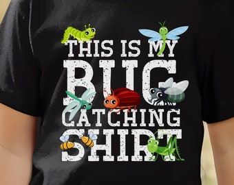 Esta es mi camiseta para atrapar insectos: camiseta gráfica para niños y bebés