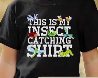 Camiseta para atrapar insectos: Camiseta para niños y bebés