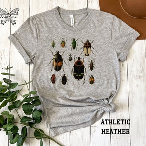 Beetles Vintage Insect T-Shirt for Insect Lovers and Bug Enthusiasts, Bug Collector Shirt, Beetle Lover Shirt CB_3001